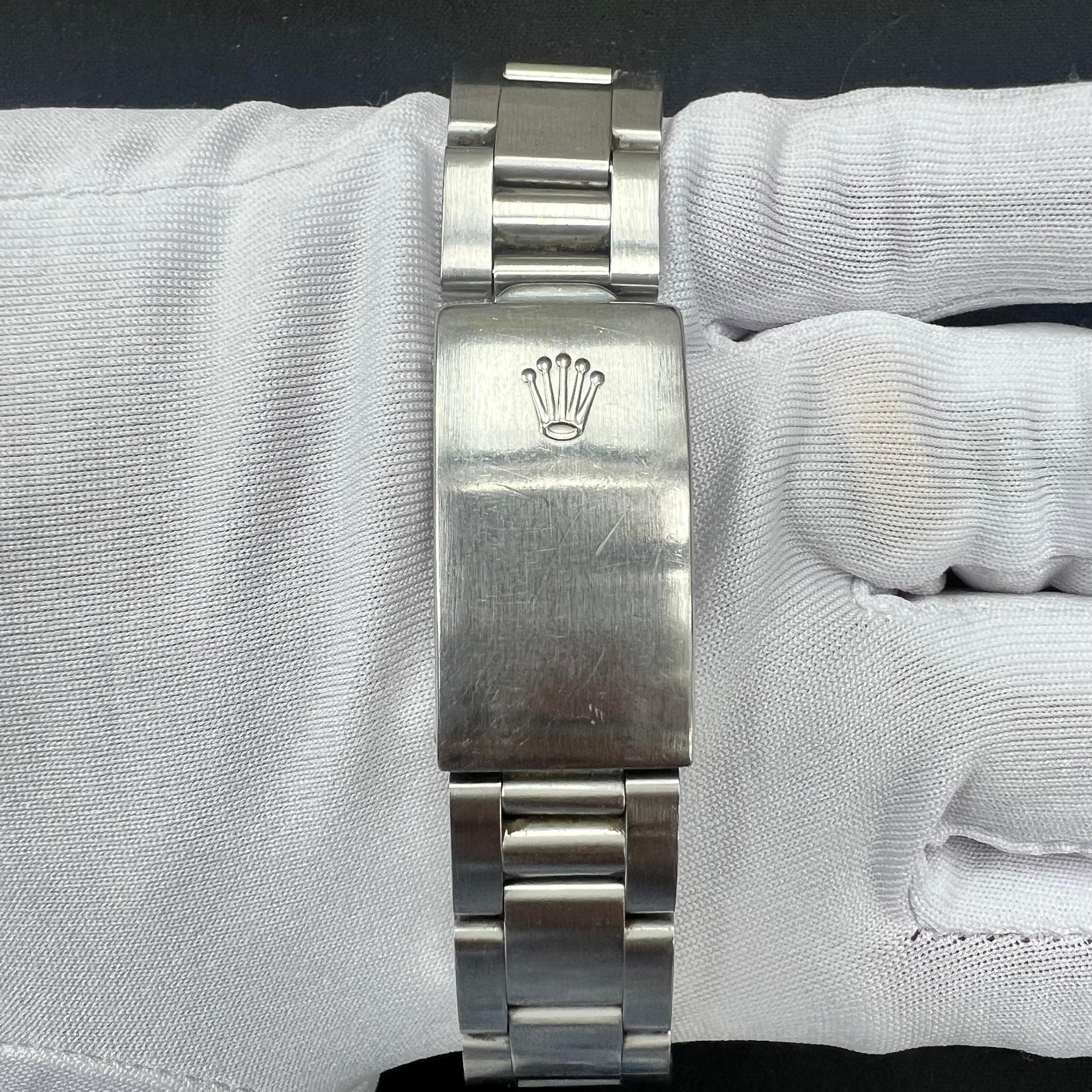 Rolex Oysterdate 34mm Stainless Steel Silver Dial Ref. 6694