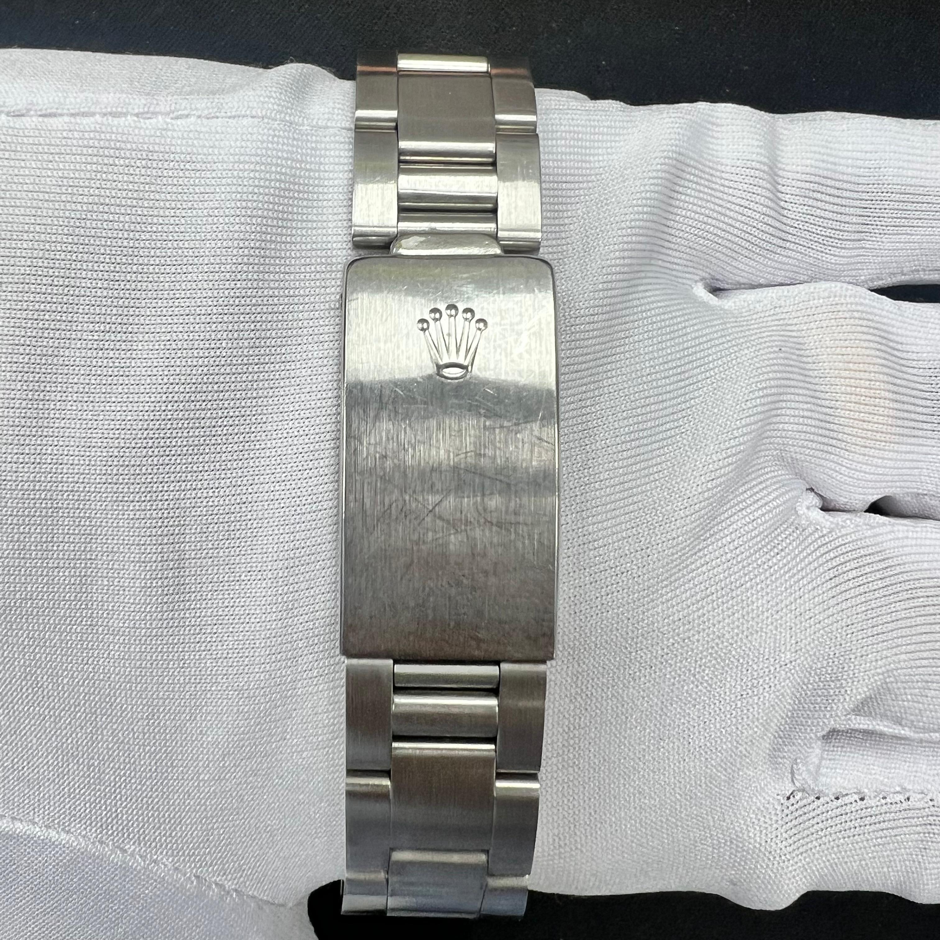 Rolex Oysterdate 34mm Stainless Steel Silver Dial Ref. 6694