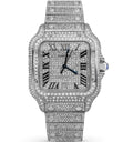 Cartier Santos 40mm Stainless Steel Roman Diamond Dial Ref. WSSA0018
