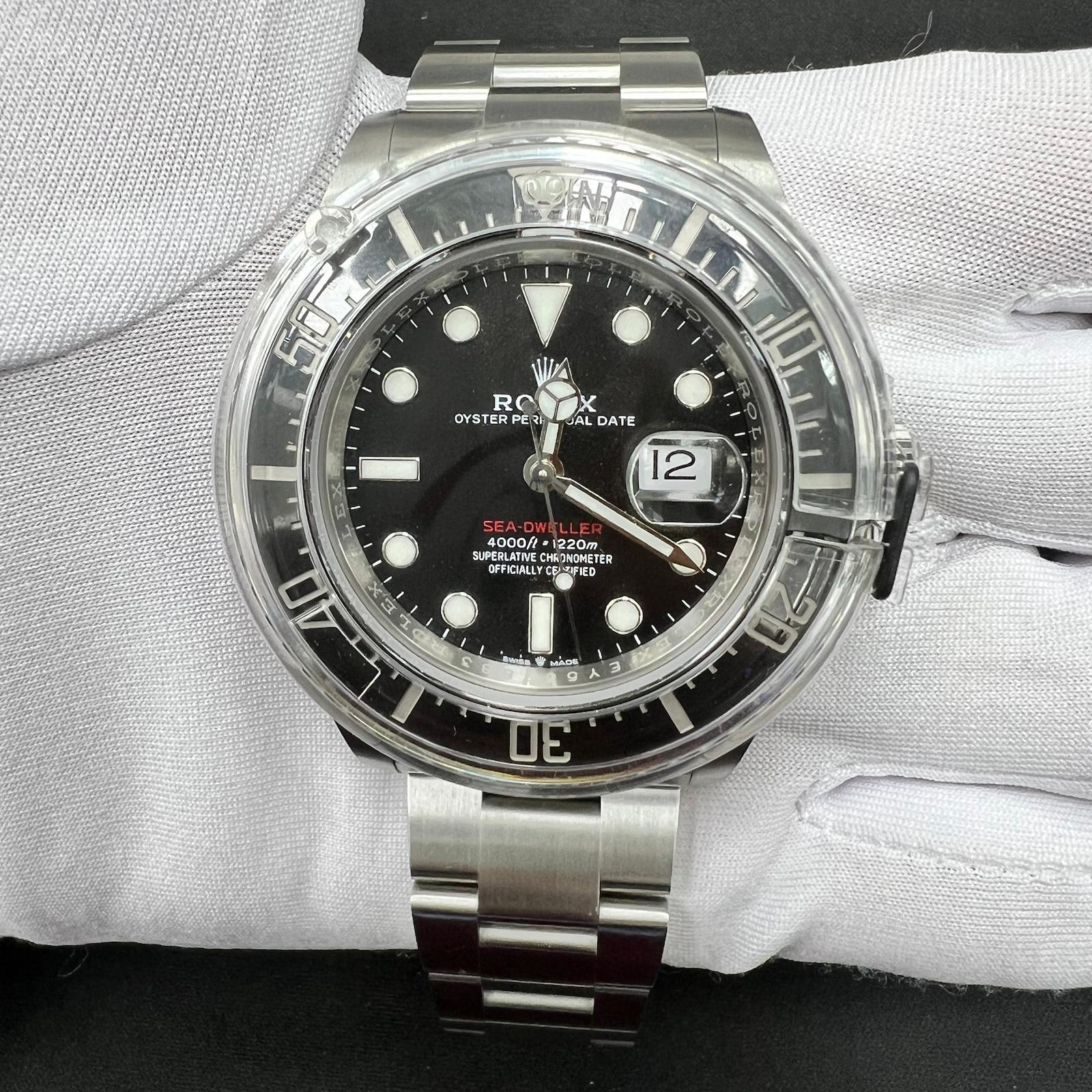 Rolex Sea Dweller 43mm Stainless Steel Black Dial Ref. 126600