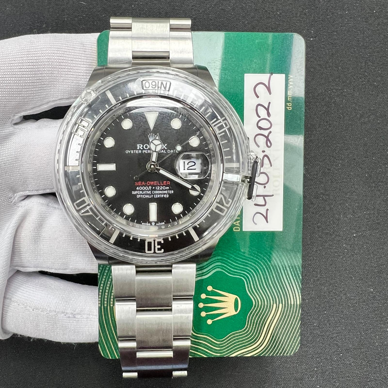 Rolex Sea Dweller 43mm Stainless Steel Black Dial Ref. 126600