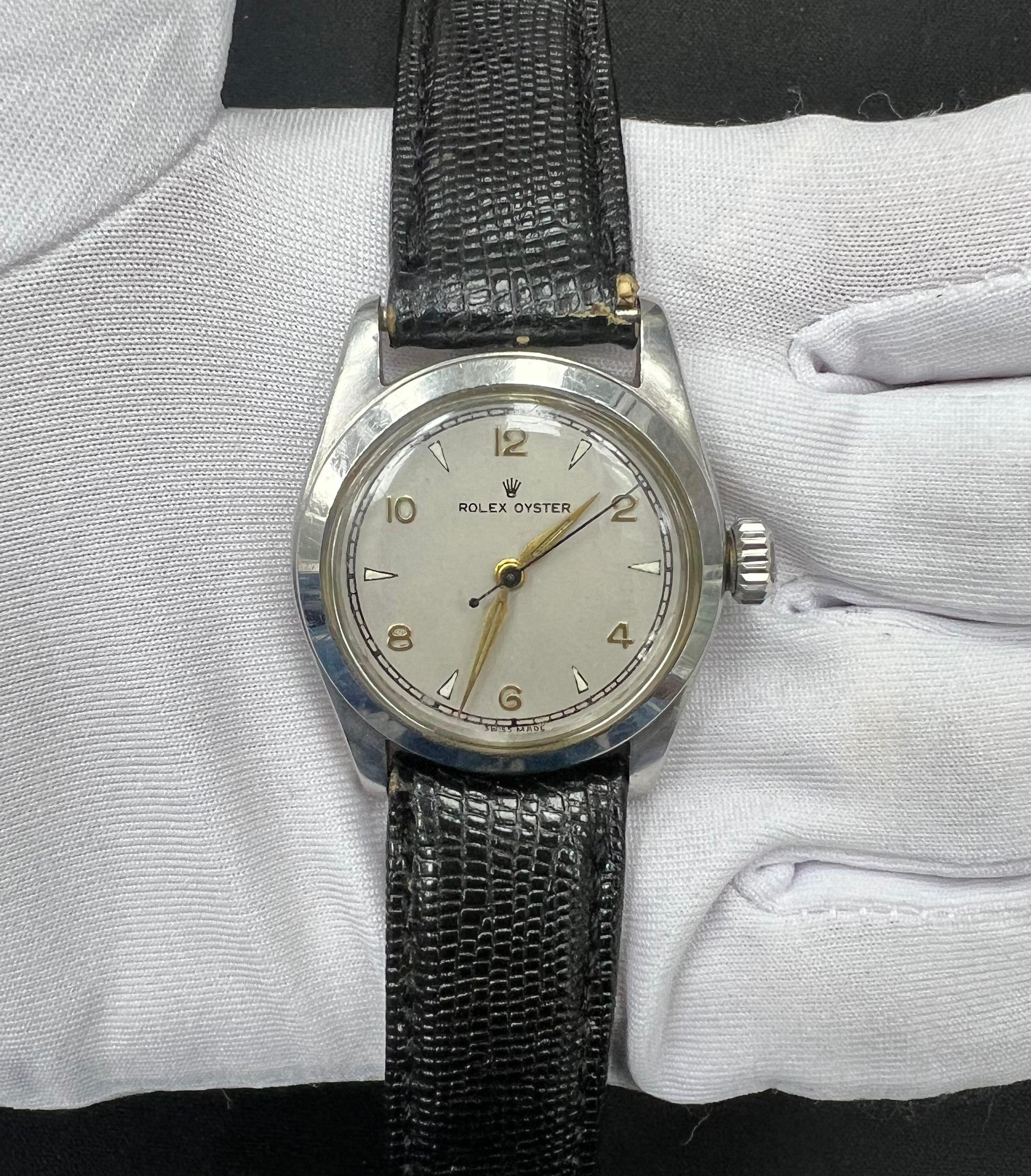 Rolex Oyster Precision 28mm Stainless Steel White Dial