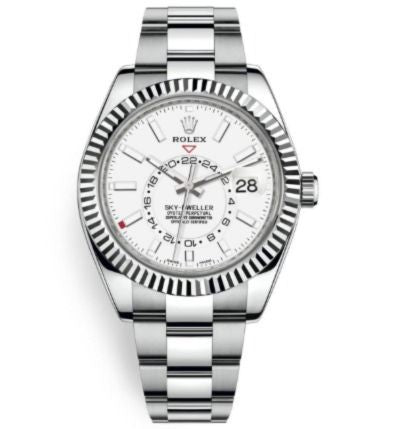 Rolex Sky Dweller 42mm Stainless Steel Intense White Dial Ref. 326934