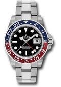 Rolex GMT Master II 40mm Stainless Steel Black Dial Ref. 126710BLRO