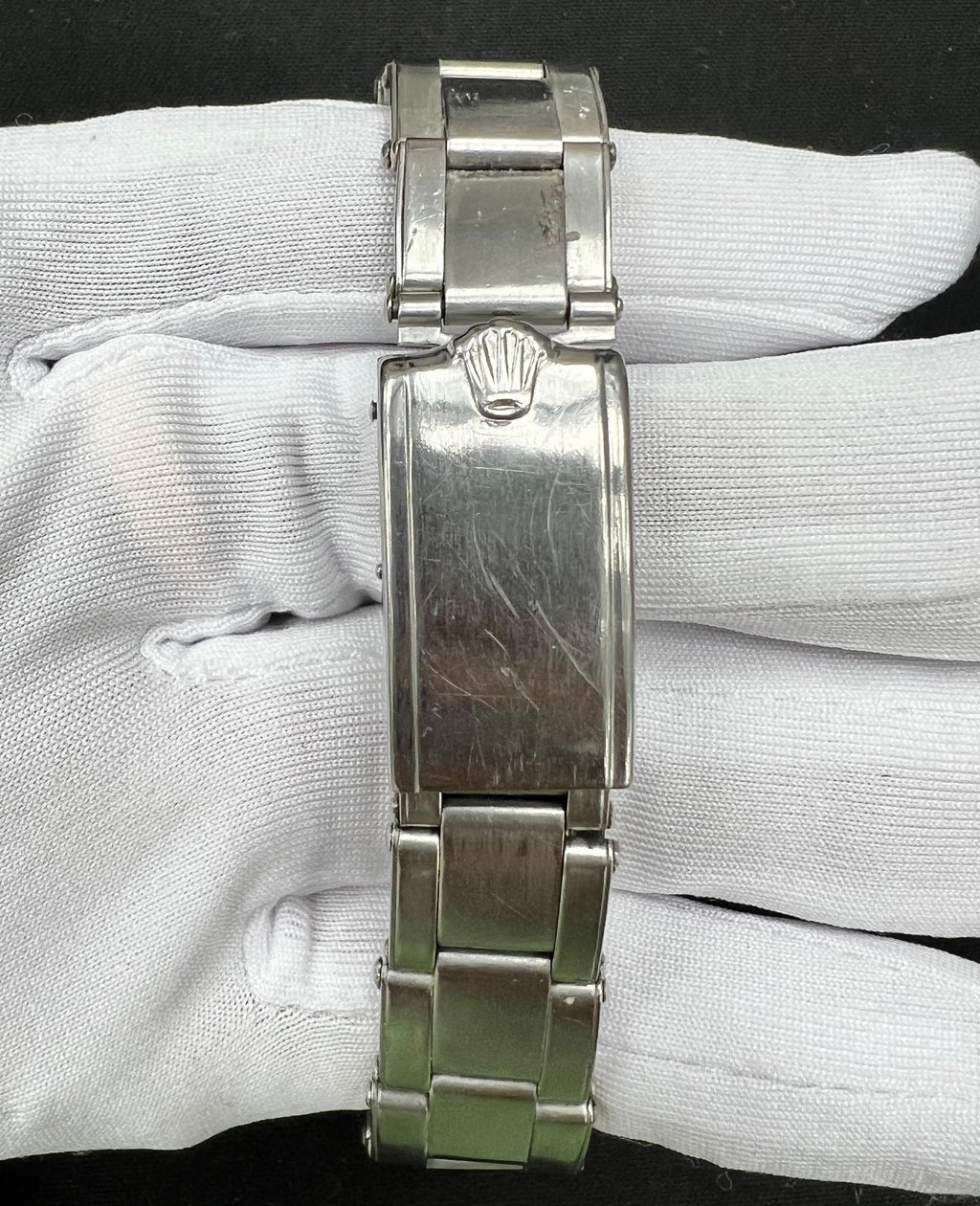 Rolex Oysterdate 34mm Stainless Steel Silver Dial Ref. 6694