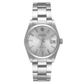 Rolex Oysterdate 31mm Stainless Steel Silver Dial Ref. 6466