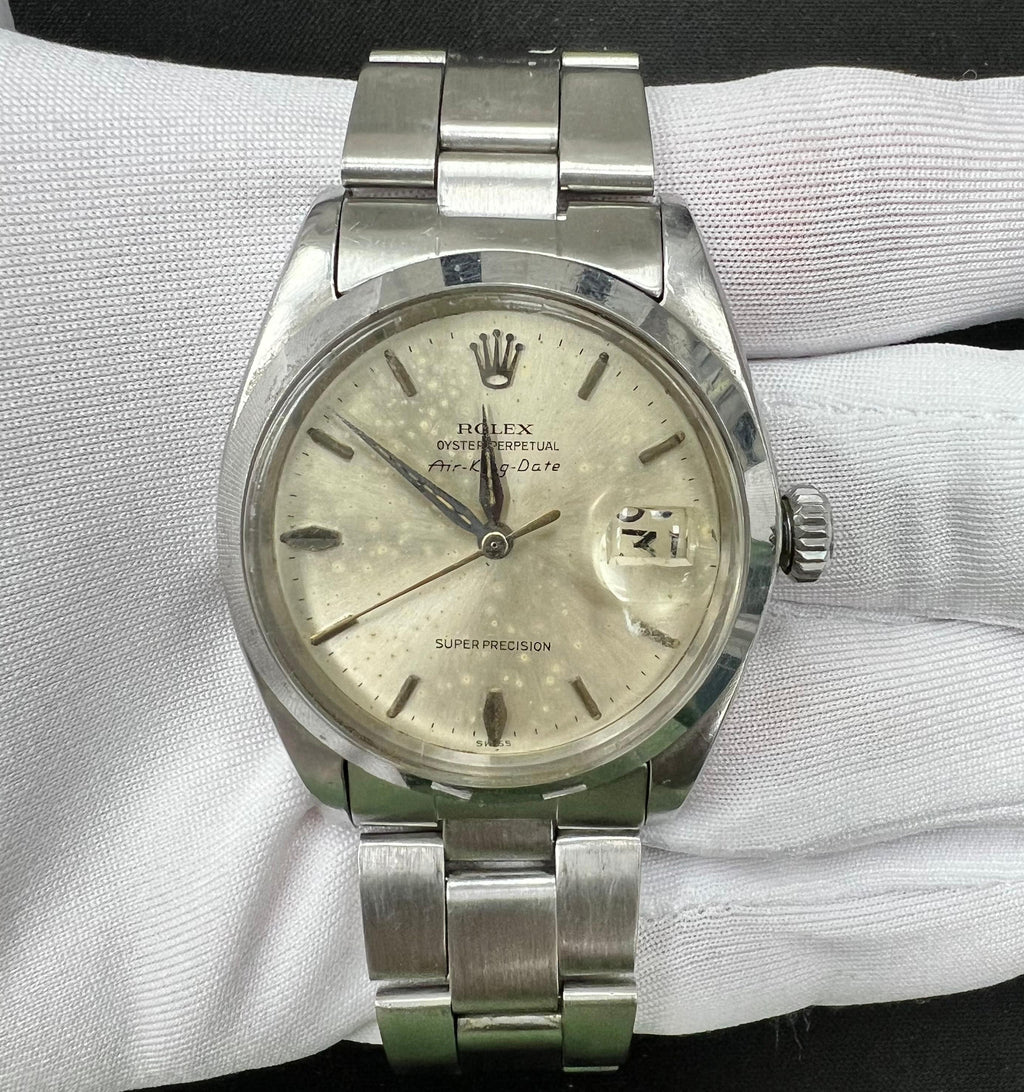 Rolex Air-King 34mm Stainless Steel Silver Dial Ref. 5700