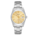Rolex Oysterdate 31mm Stainless Steel Pale Yellow Dial Ref. 6466
