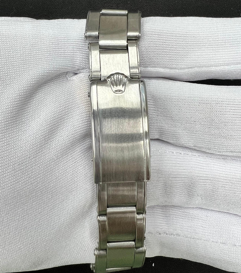 Rolex Oysterdate 31mm Stainless Steel Pale Yellow Dial Ref. 6466