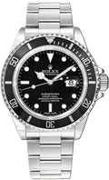 Rolex Submariner Date 40mm Stainless Steel Black Dial Ref. 16800