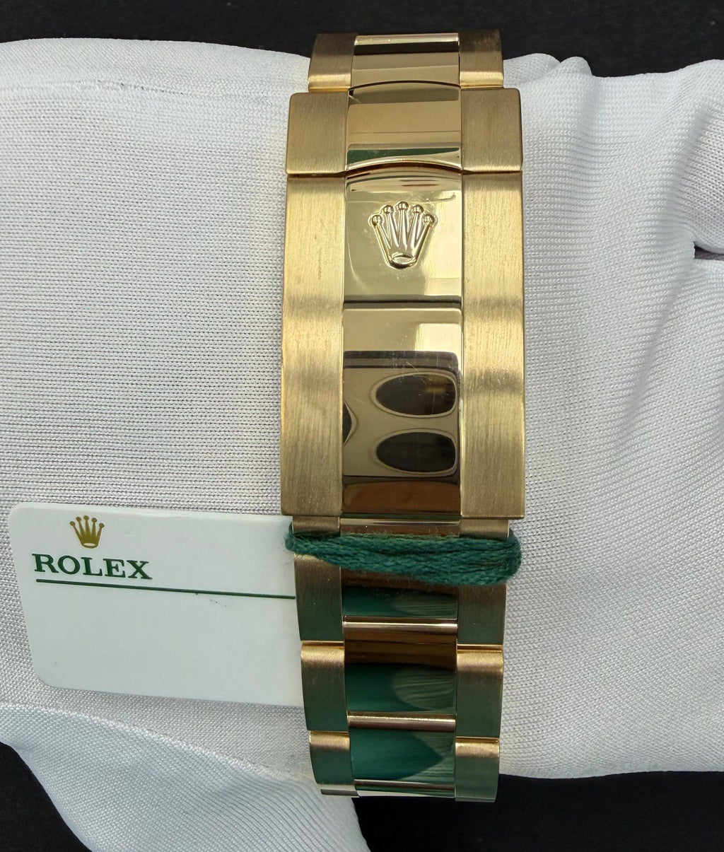 Rolex Sky Dweller 42mm 18K Yellow Gold Bright Green Dial Ref. 336938