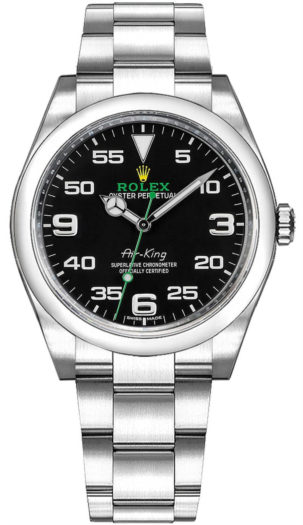 Rolex Air-King 40mm Stainless Steel Black Dial Ref. 116900