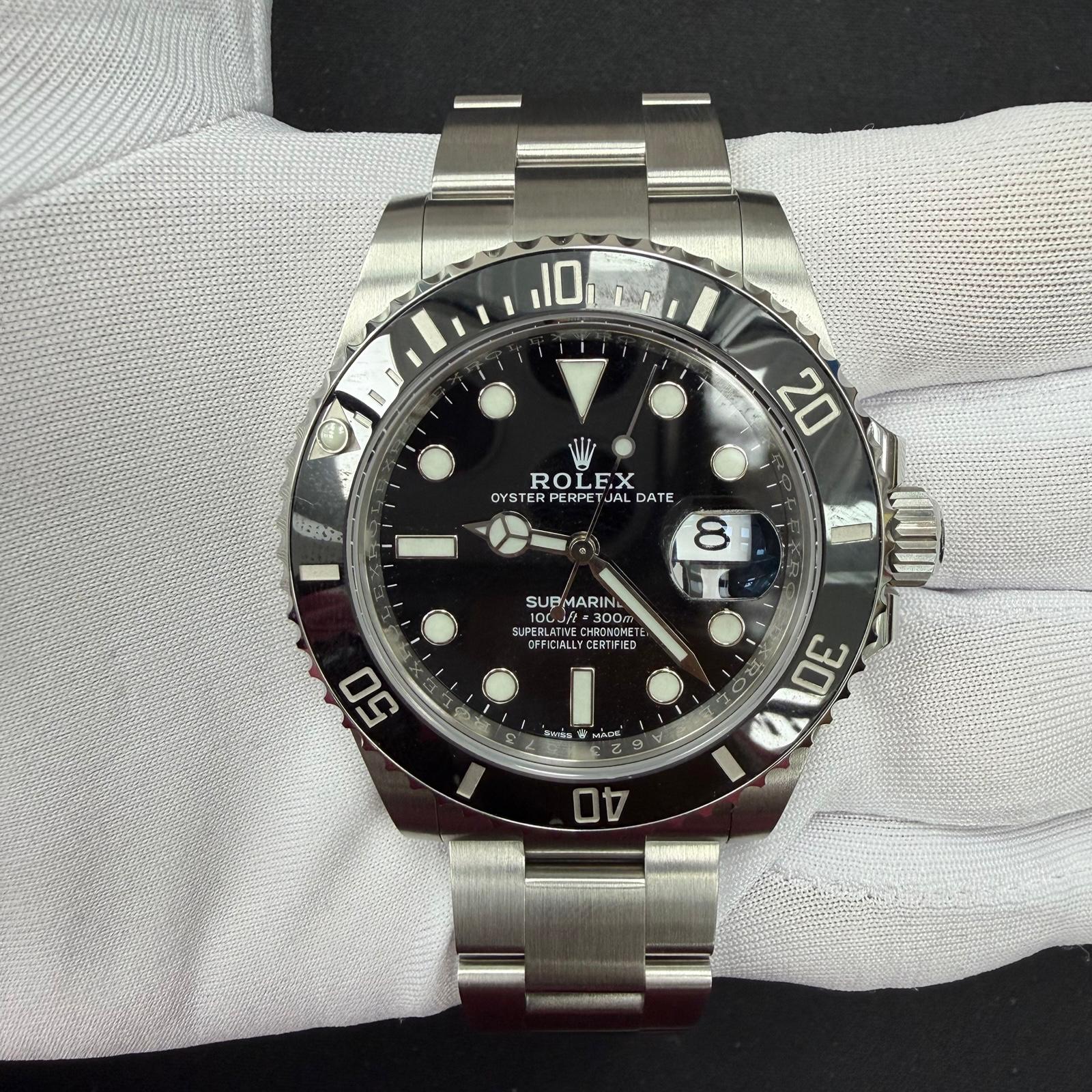 Rolex Submariner Date 41mm Stainless Steel Black Dial Ref. 126610LN