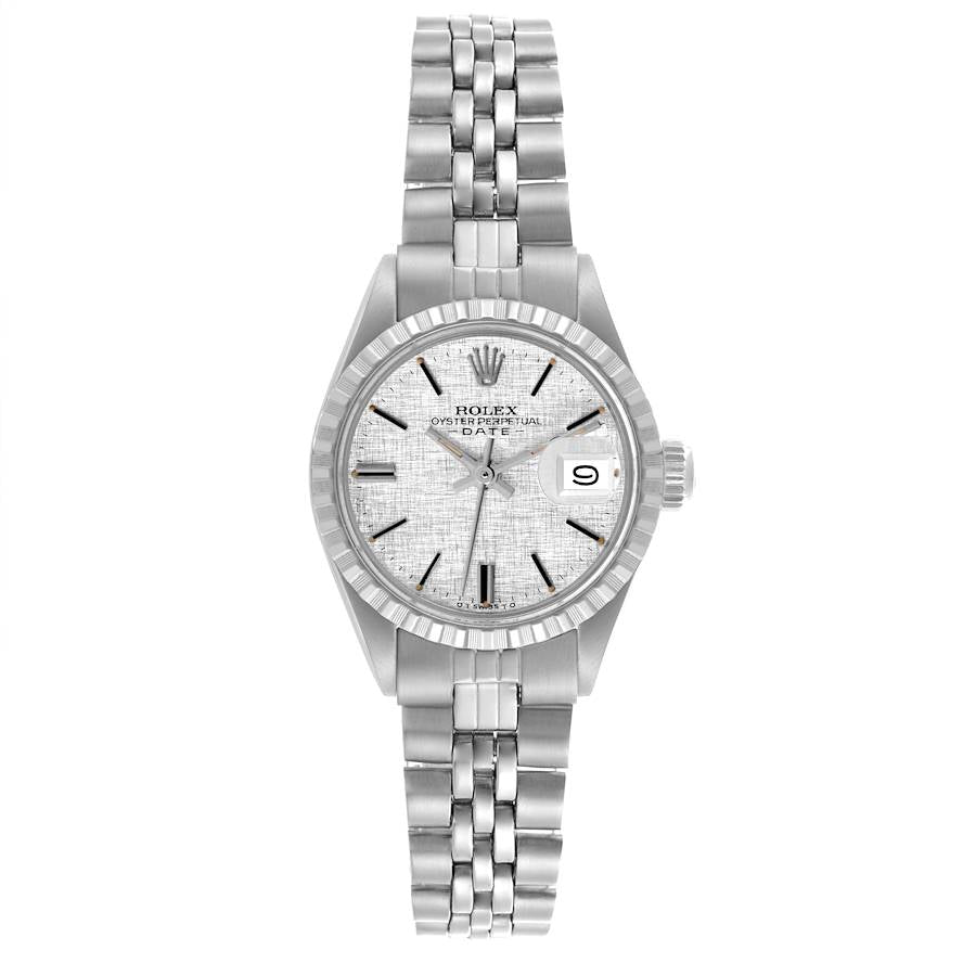 Rolex Lady Date Just 26mm Stainless Steel Silver Dial Ref. 6919