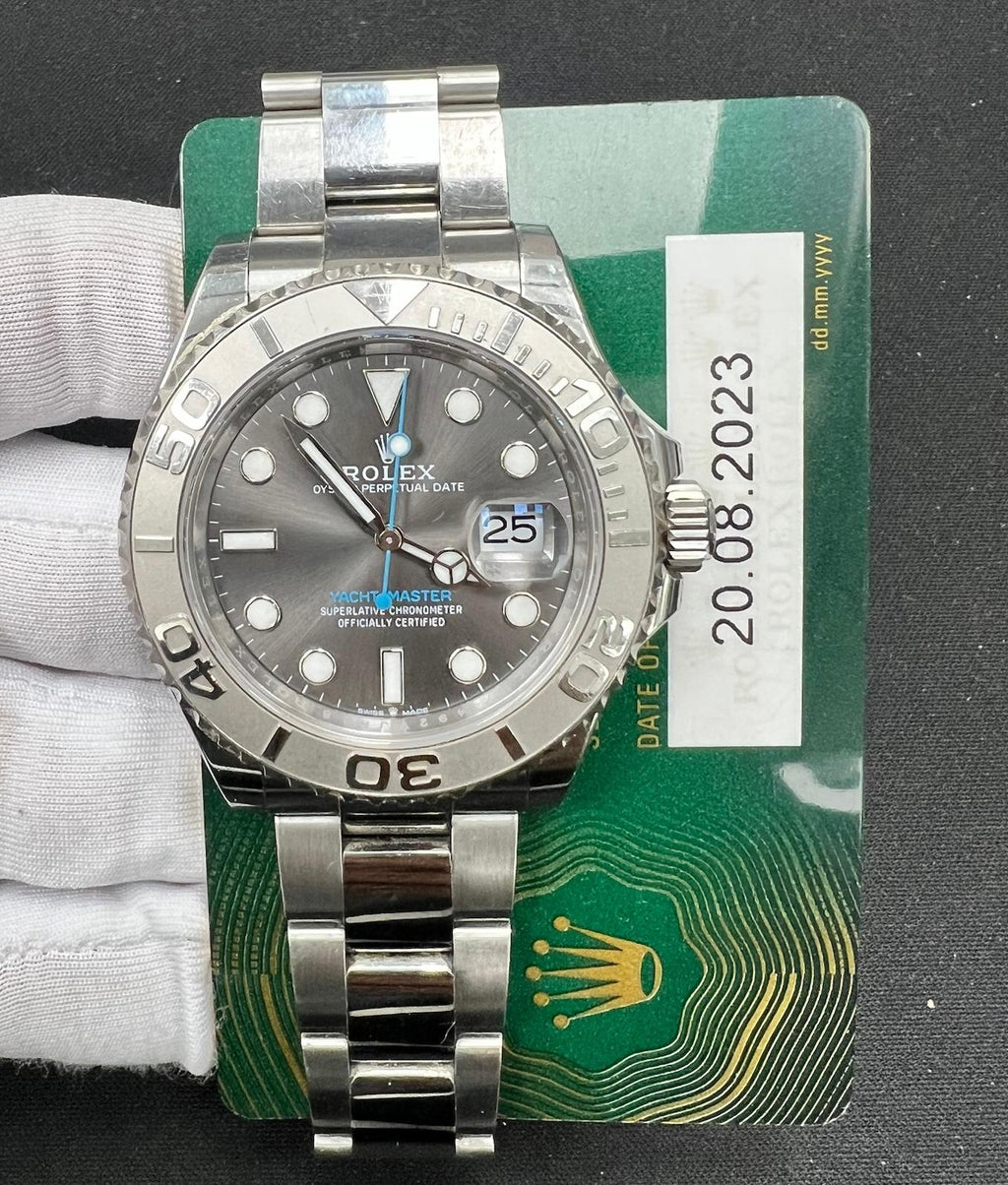 Rolex Yachtmaster 40mm Stainless Steel Rhodium Dial Ref. 126622