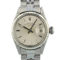 Rolex Lady Date Just 26mm Stainless Steel Silver Dial Ref. 6517