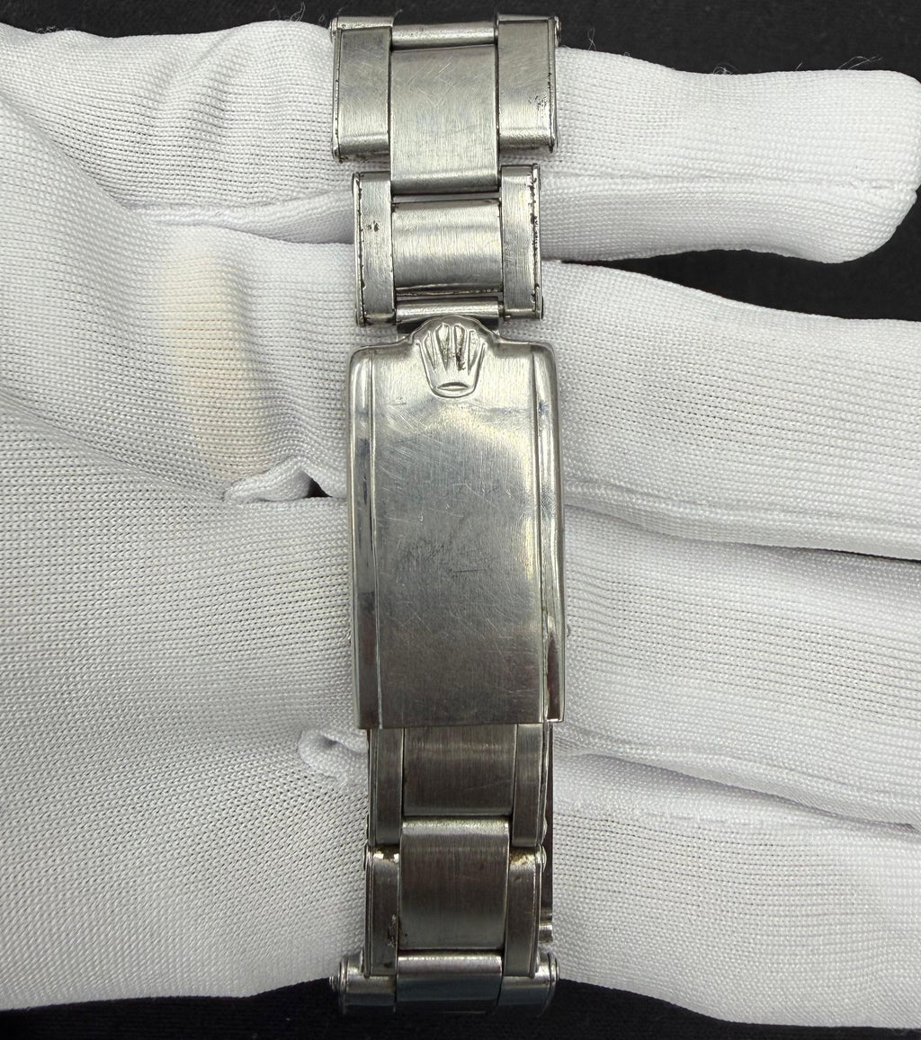 Rolex Oyster Precision 34mm Stainless Steel Pale Yellow Dial Ref. 6422