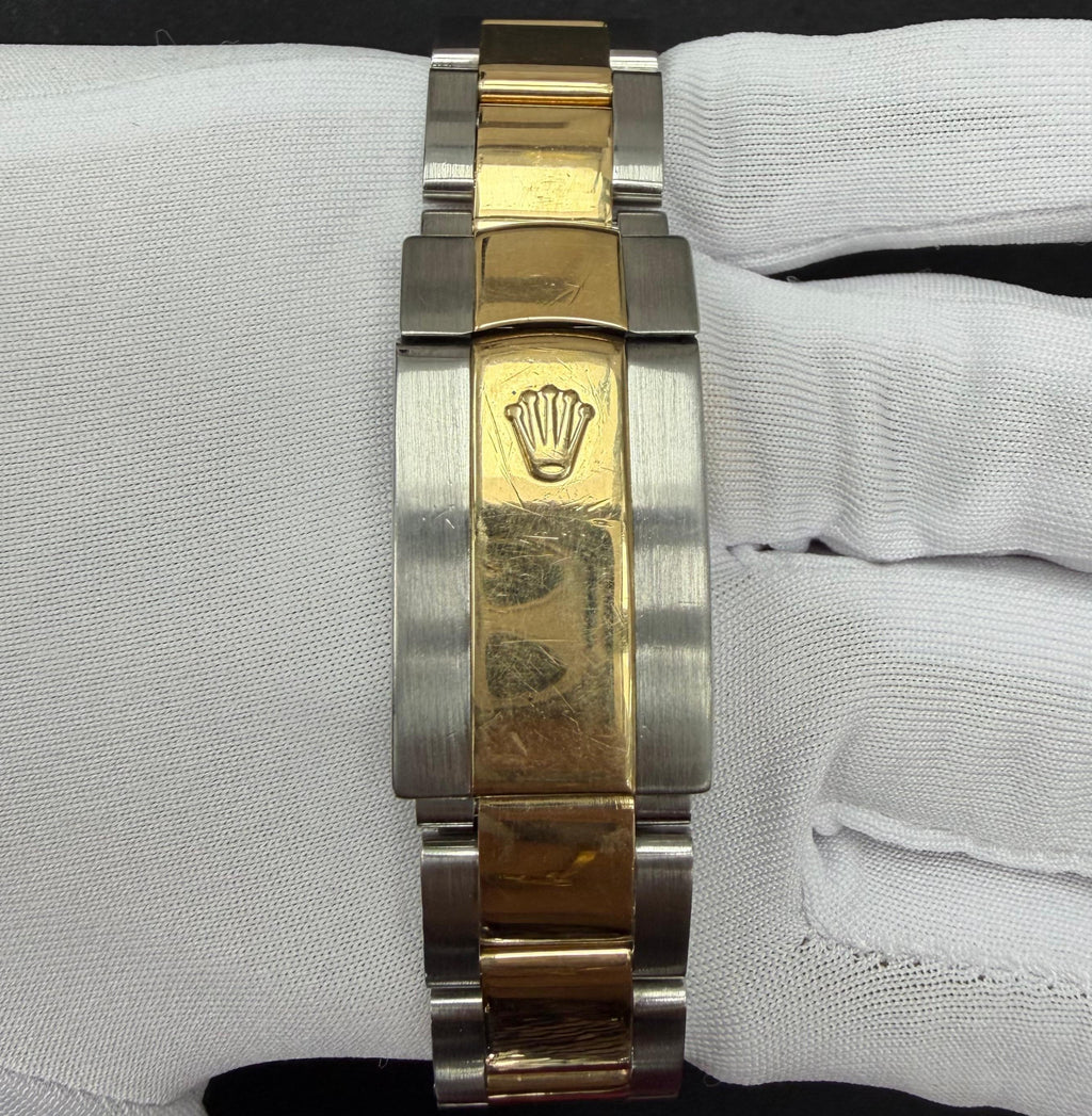 Rolex Datejust II 41mm Two-Tone 18K Yellow Gold & Steel Champagne Dial Ref. 116333