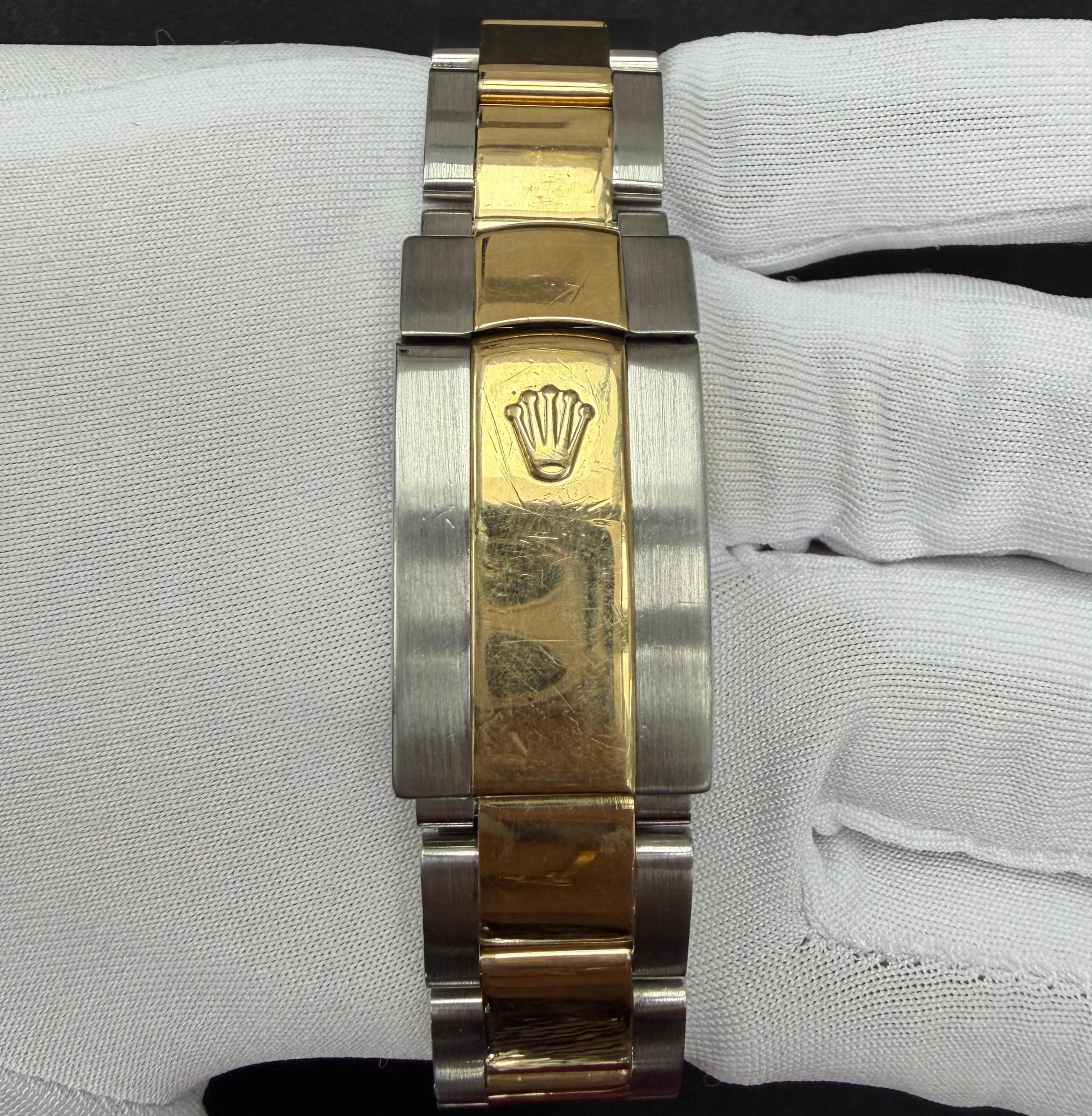 Rolex Datejust II 41mm Two-Tone 18K Yellow Gold & Steel Champagne Dial Ref. 116333