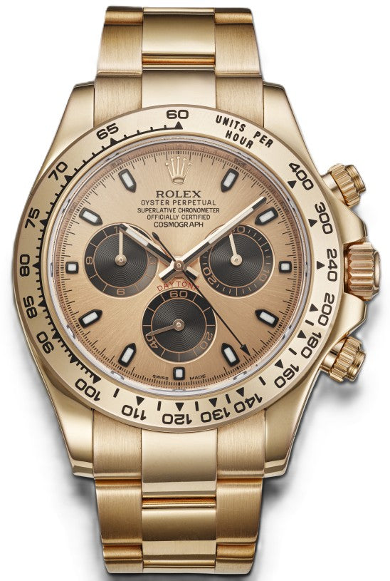 Rolex Daytona 40mm 18K Rose Gold Sundust Dial Ref. 116505