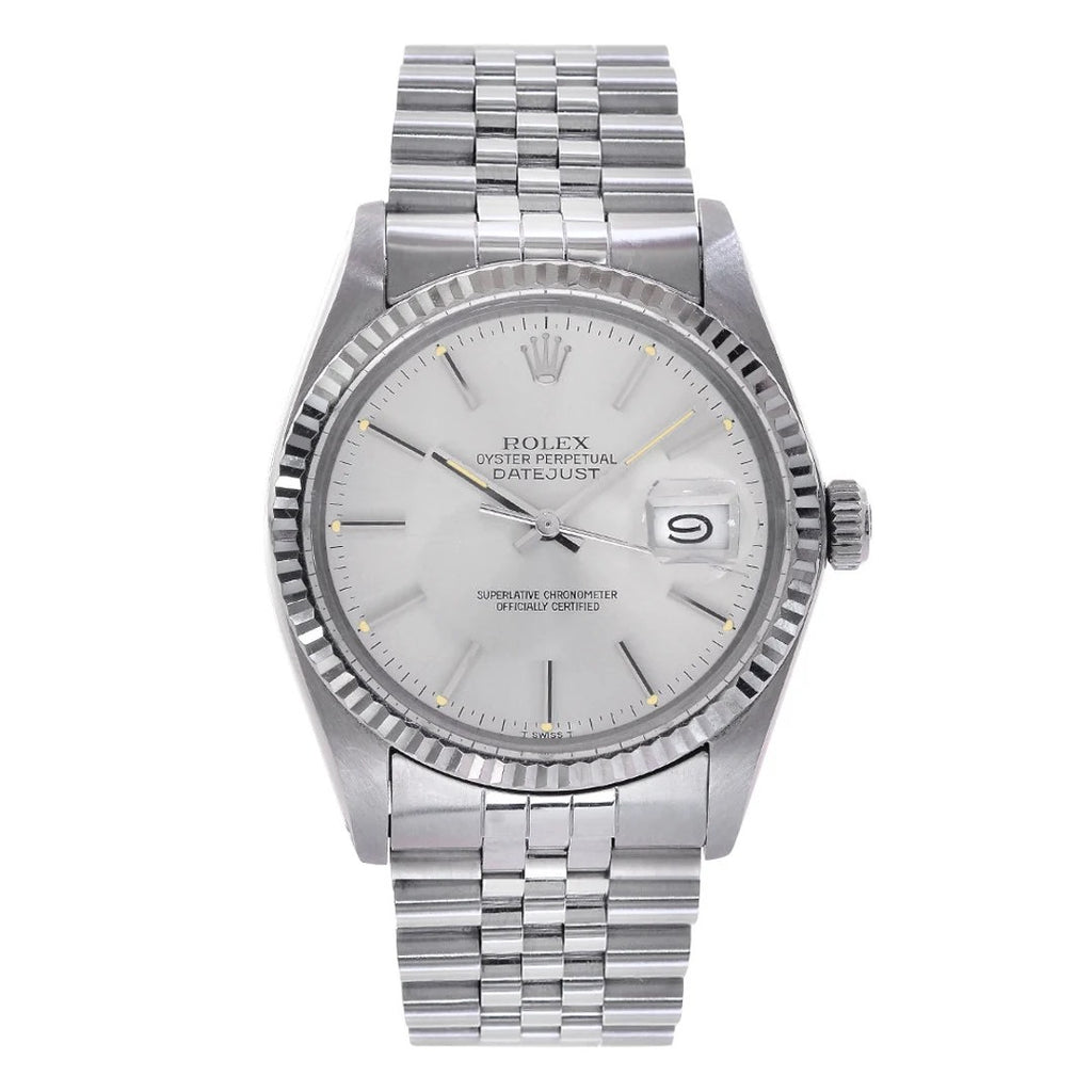 Rolex Datejust 36mm Stainless Steel Silver Dial Ref. 1603