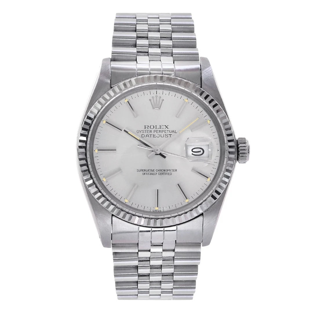 Rolex Datejust 36mm Stainless Steel Silver Dial Ref. 1603
