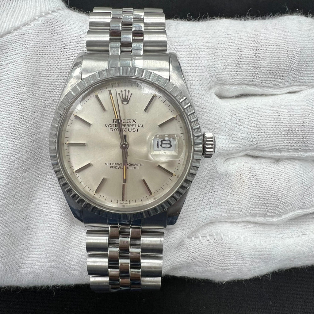 Rolex Datejust 36mm Stainless Steel Silver Dial Ref. 1603