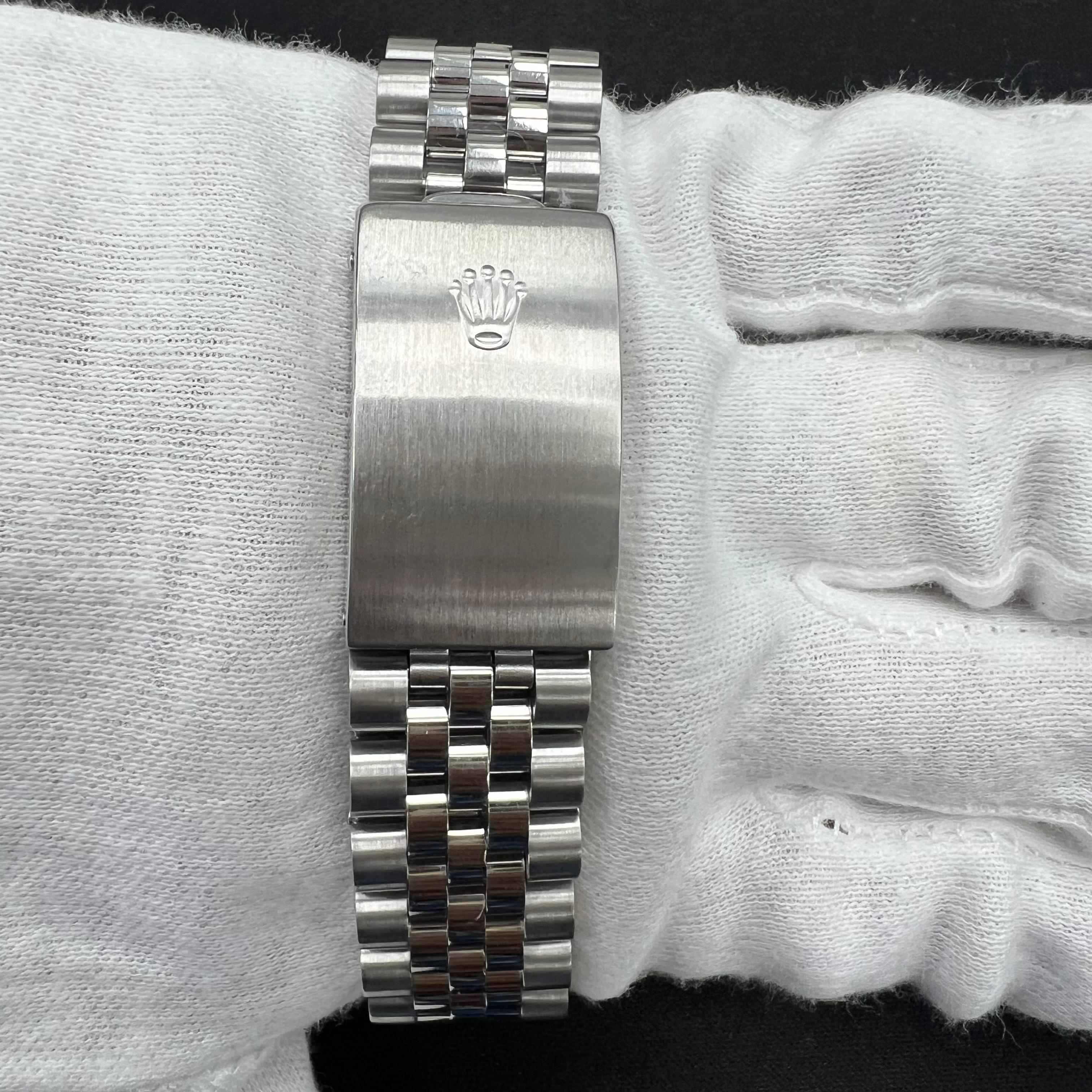 Rolex Datejust 36mm Stainless Steel Silver Dial Ref. 1603