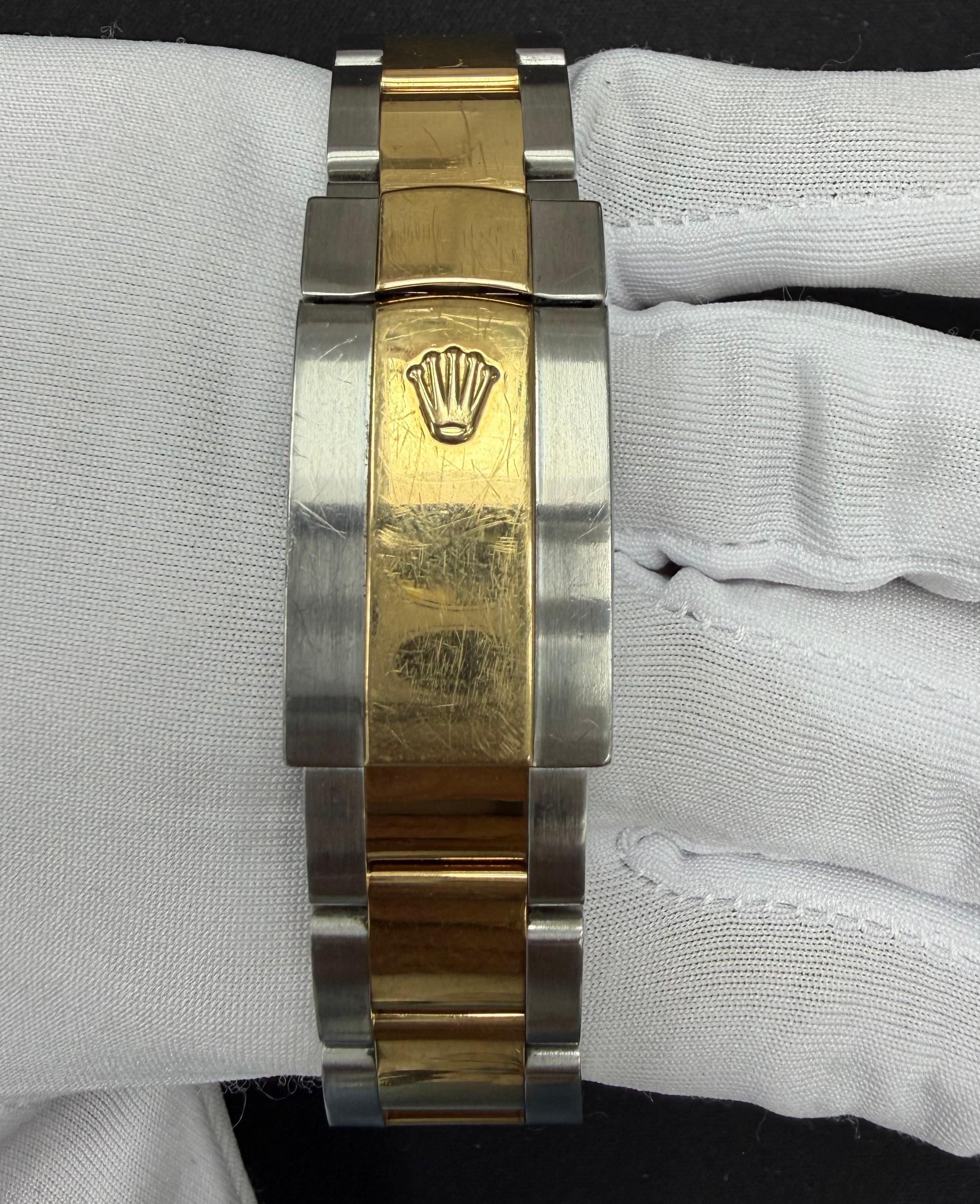 Rolex Datejust 36mm Two-Tone 18K Yellow Gold & Steel Champagne Dial Ref. 116203