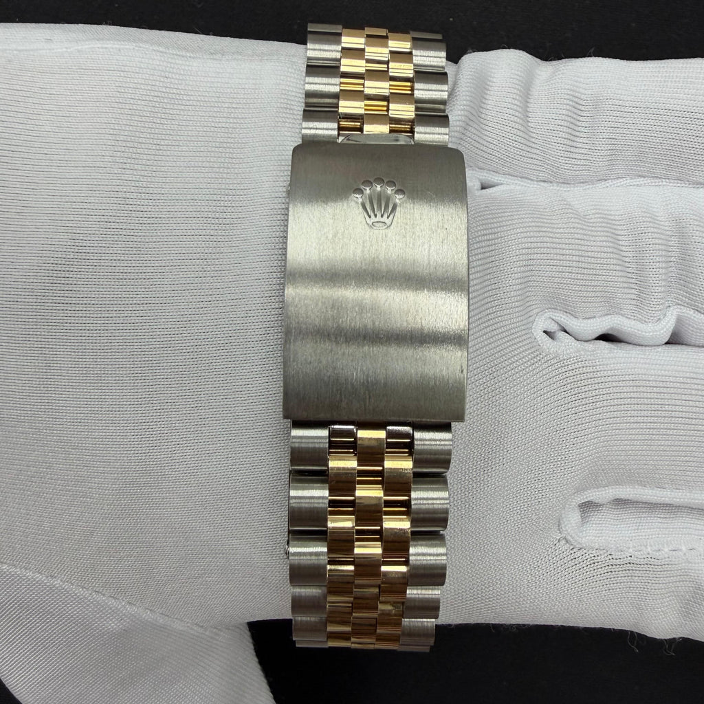 Rolex Datejust 36mm Two-Tone 18K Yellow Gold & Steel Blue Ombre Diamond Dial Ref. 16233
