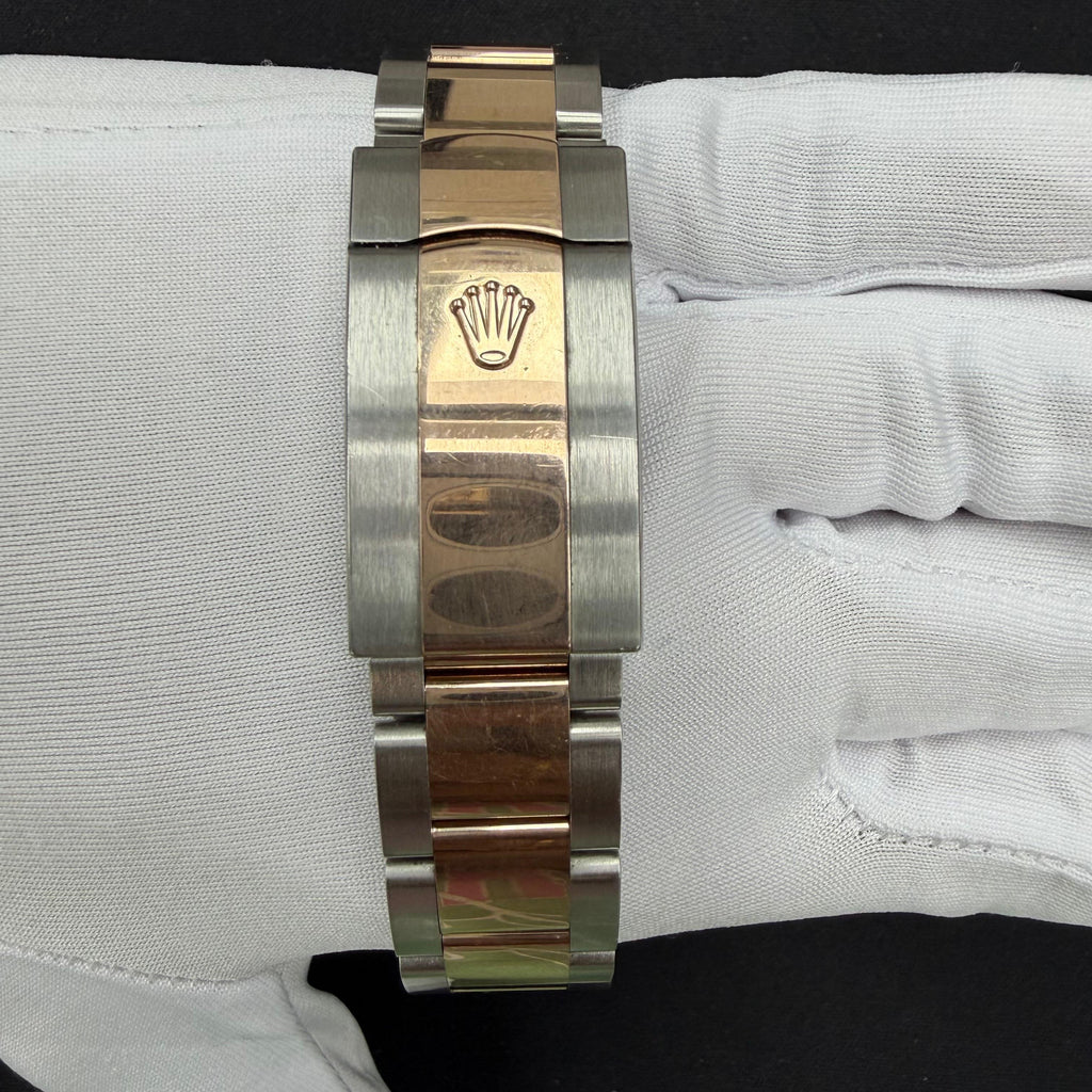 Rolex Datejust 41mm Two-Tone 18K Rose Gold & Steel Chocolate Dial Ref. 126331