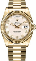 Rolex Day-Date II 41mm 18K Yellow Gold Ivory Dial Ref. 218238