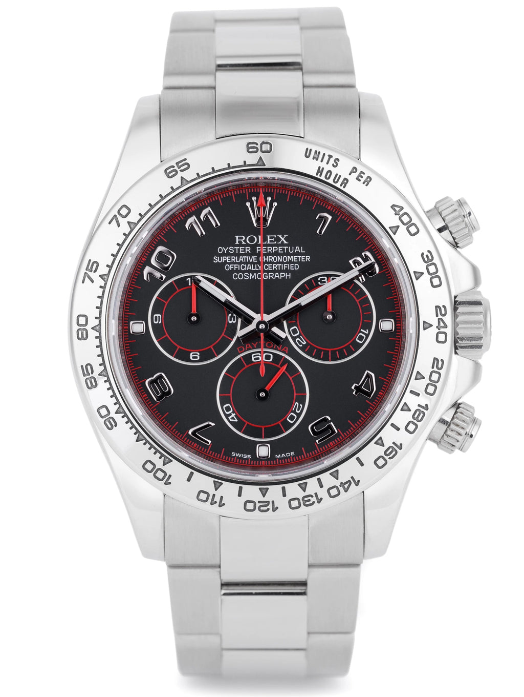 Rolex Daytona 40mm 18K White Gold Black Dial Ref. 116509