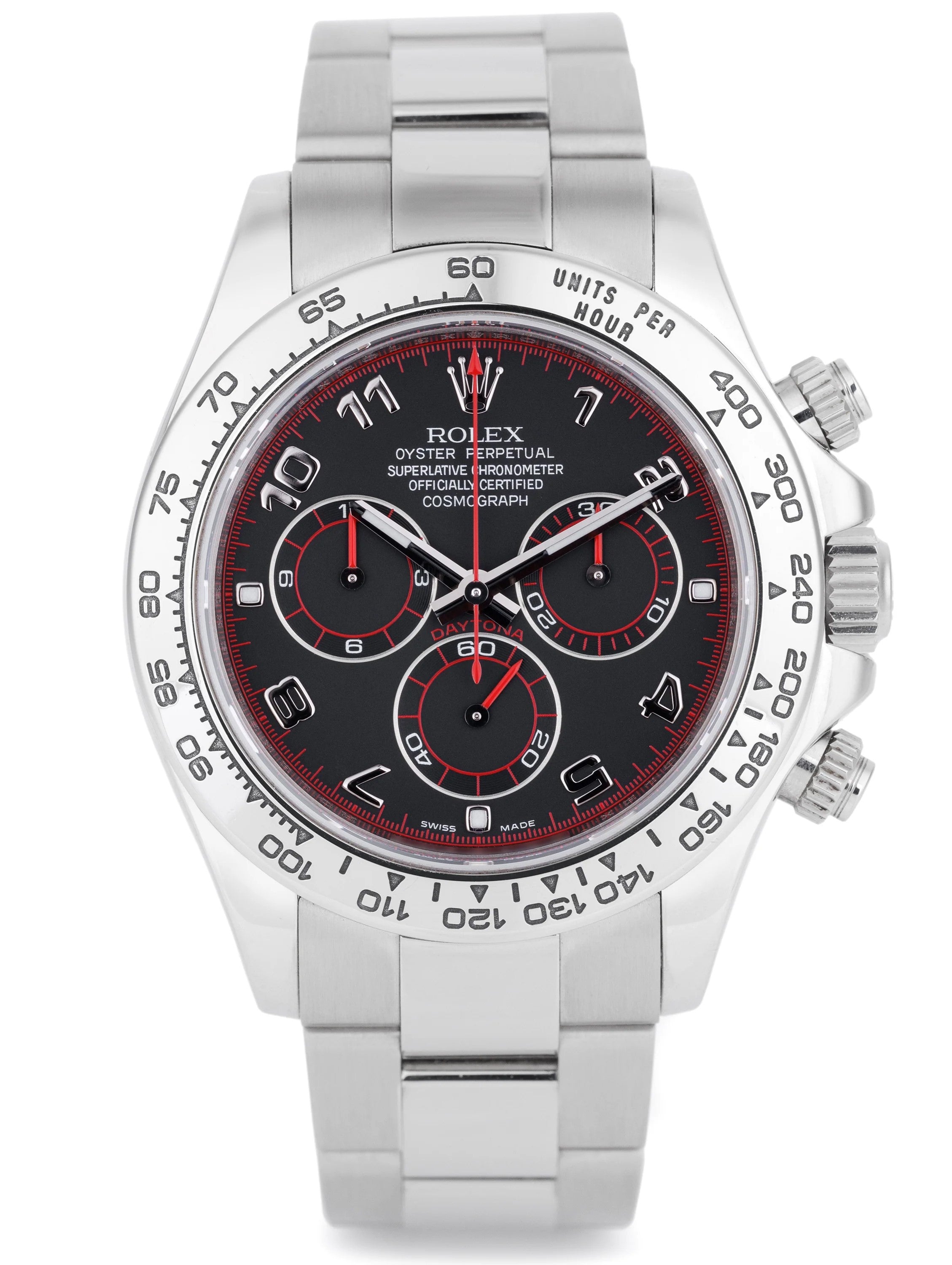 Rolex Daytona 40mm 18K White Gold Black Dial Ref. 116509