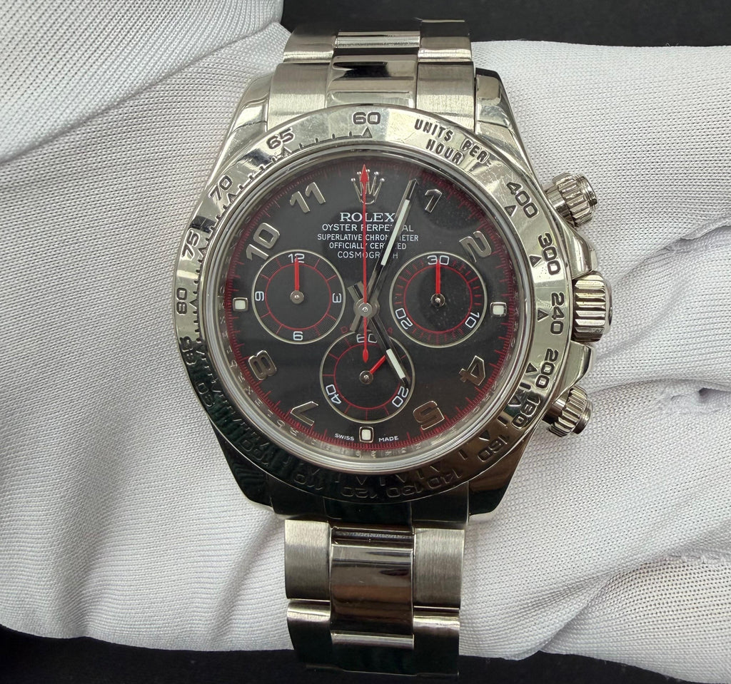 Rolex Daytona 40mm 18K White Gold Black Dial Ref. 116509