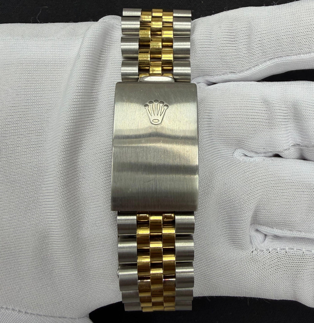 Rolex Datejust 36mm Two-Tone 18K Yellow Gold & Steel Slate MOP Diamond Dial