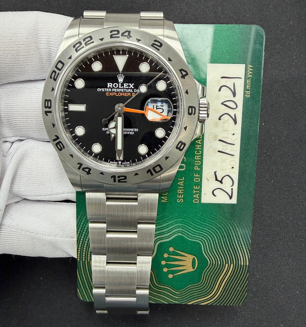 Rolex Explorer II 42mm Stainless Steel Black Dial Ref. 226570