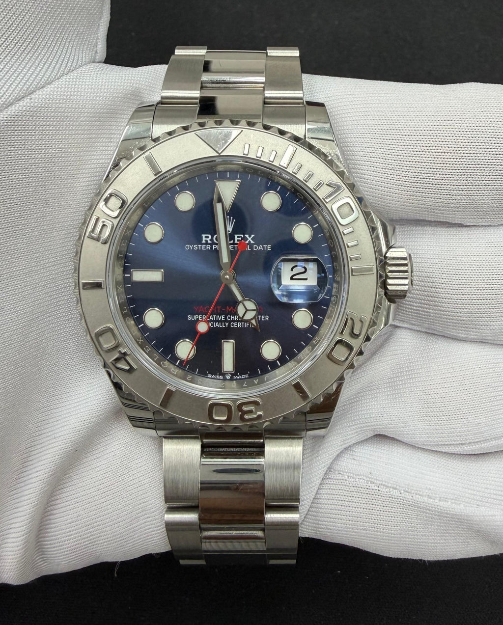 Rolex Yachtmaster 40mm Stainless Steel Blue Dial Ref. 126622