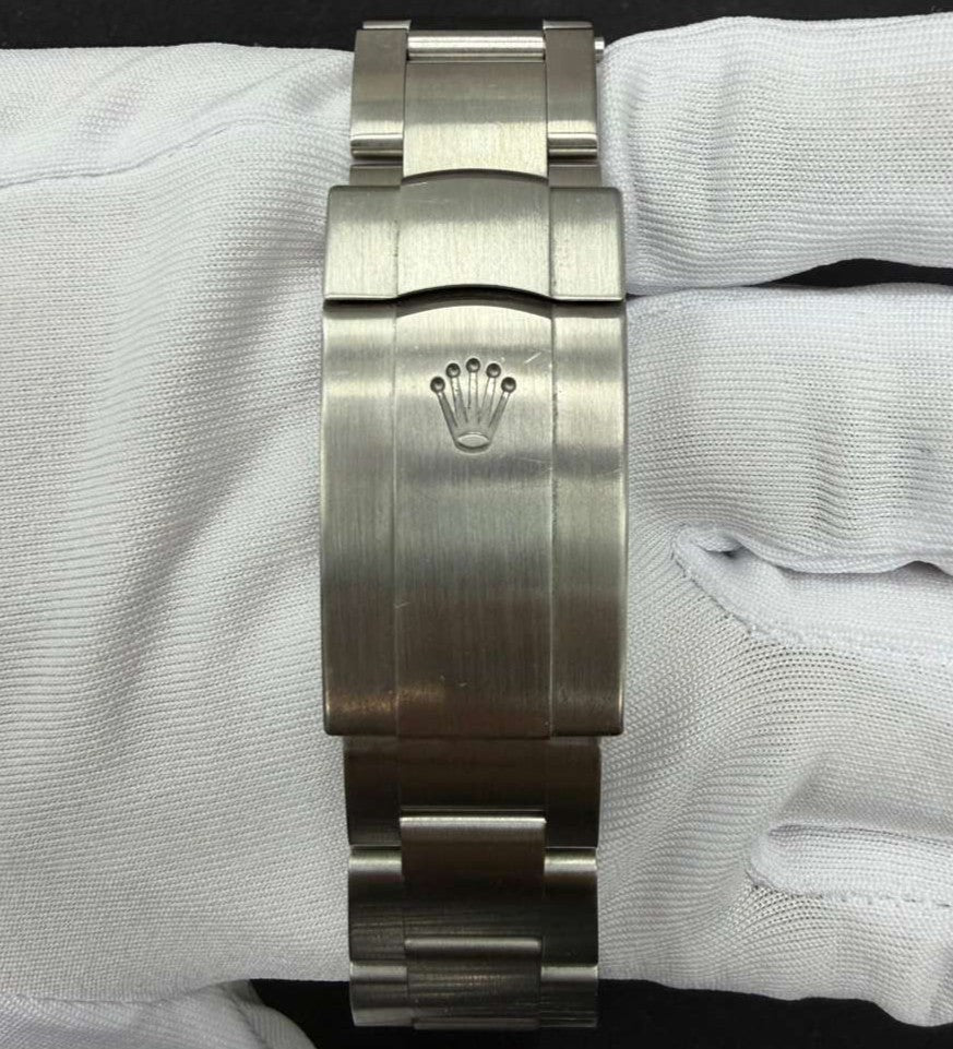 Rolex Oyster Perpetual 36mm Stainless Steel Black Arabic Dial Ref. 116034