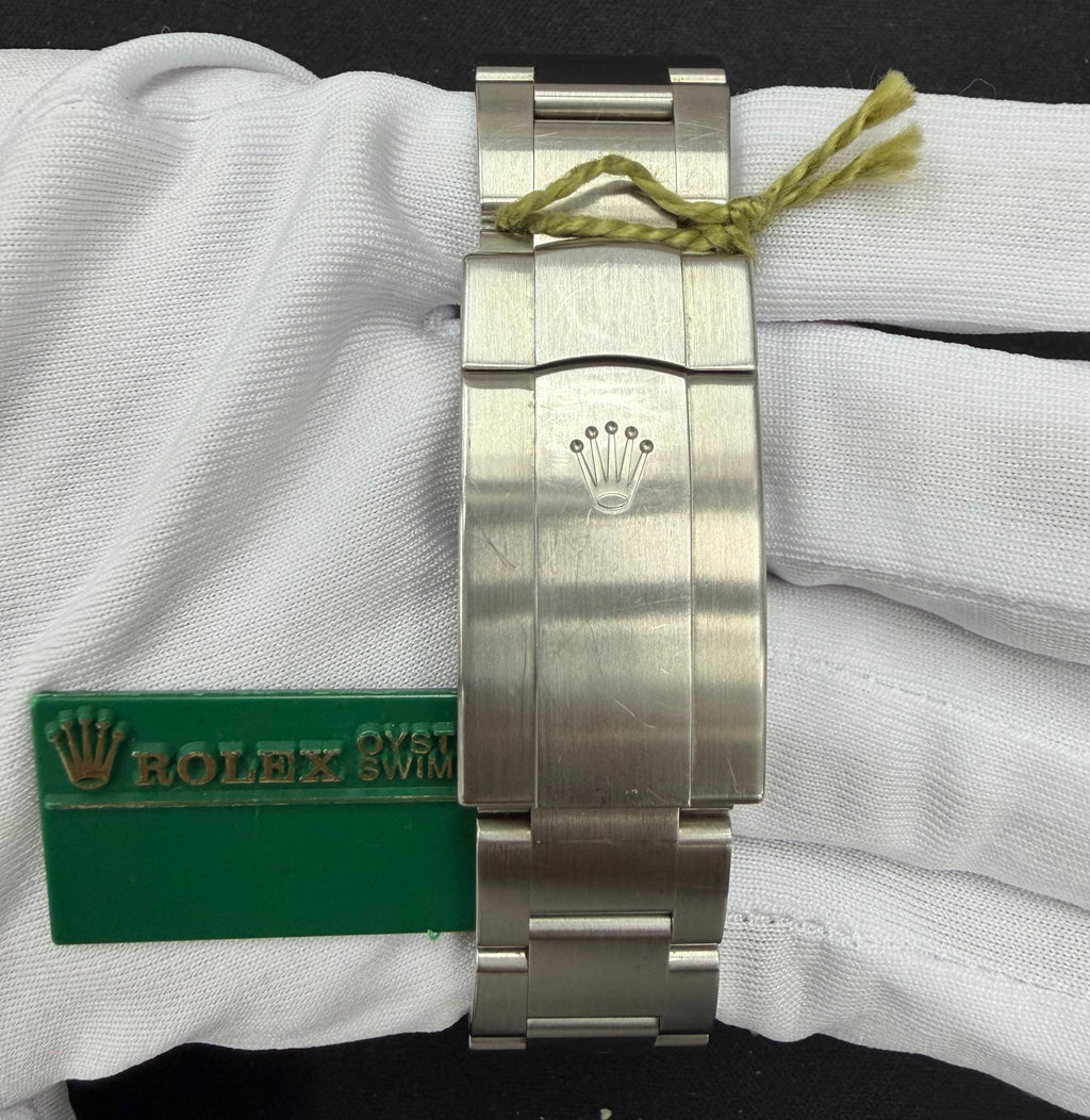 Rolex Oyster Perpetual 36mm Stainless Steel Black Orange Concentric Dial Ref. 116000