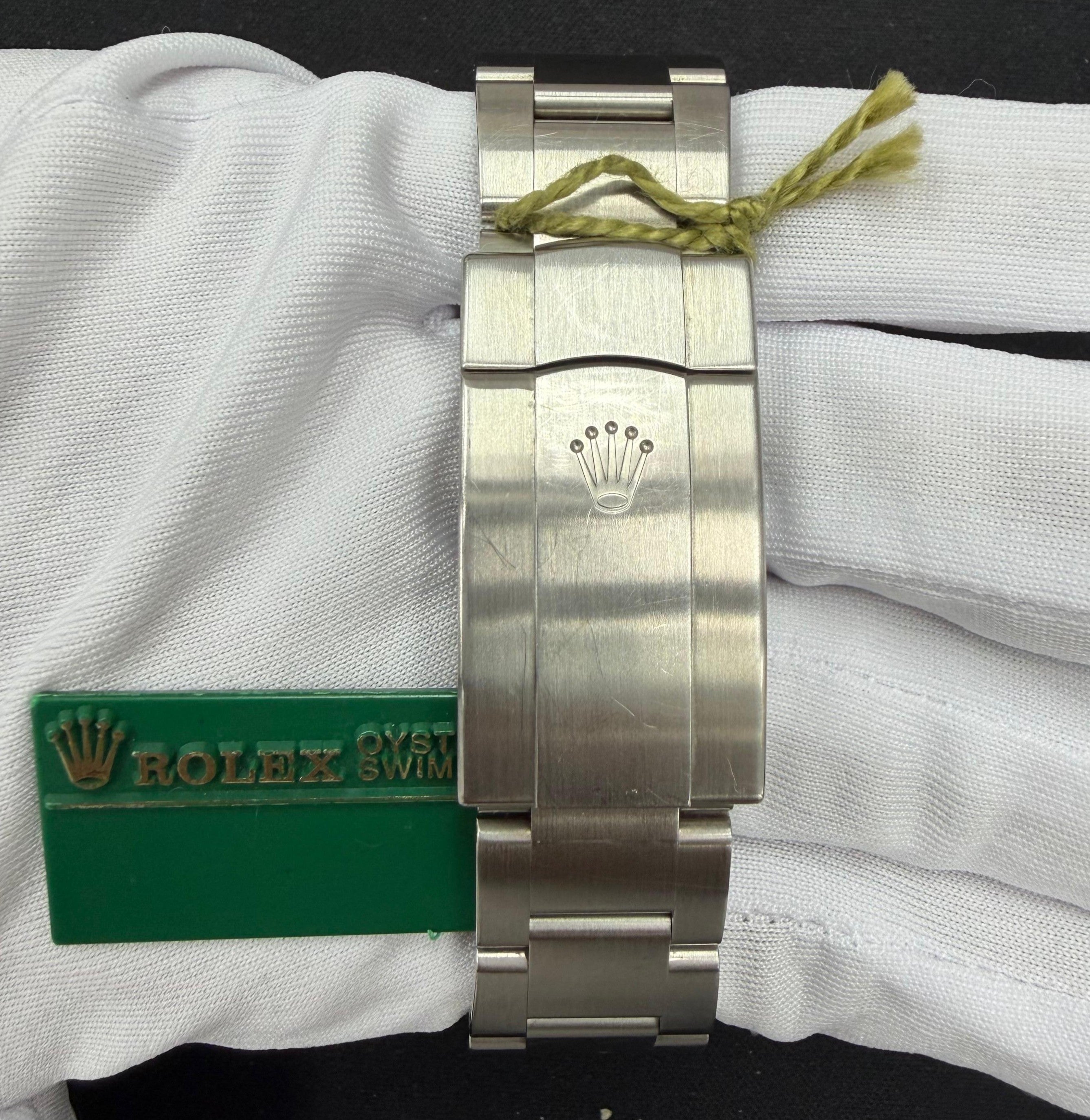 Rolex Oyster Perpetual 36mm Stainless Steel Black Orange Concentric Dial Ref. 116000