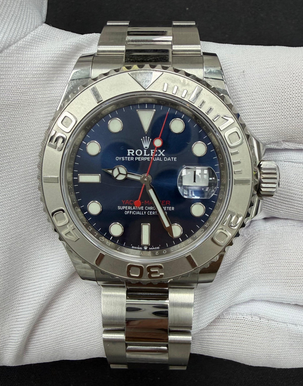Rolex Yachtmaster 40mm Stainless Steel Blue Dial Ref. 126622