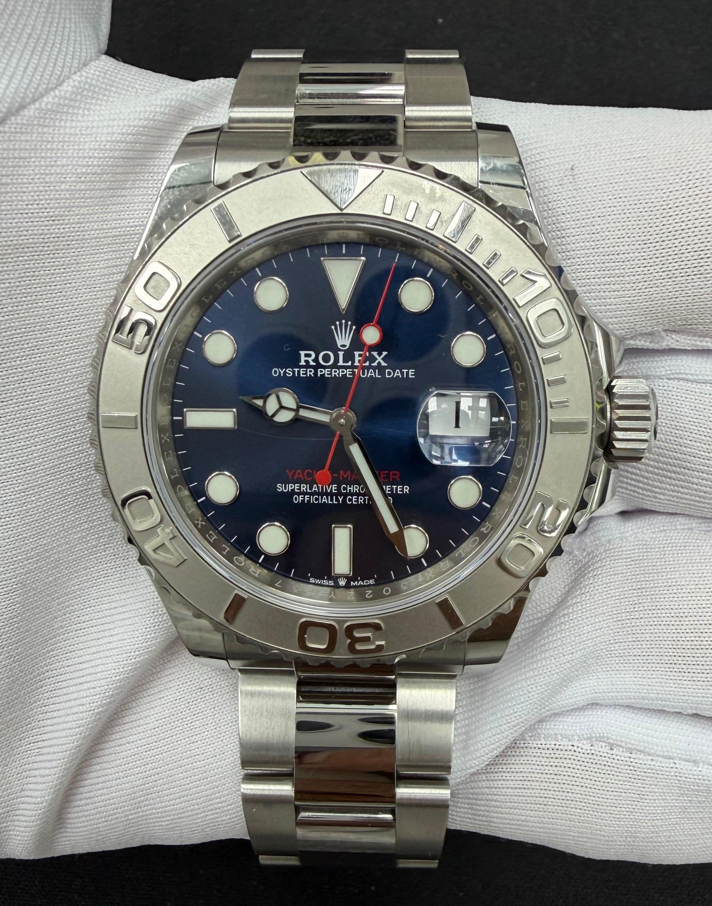 Rolex Yachtmaster 40mm Stainless Steel Blue Dial Ref. 126622