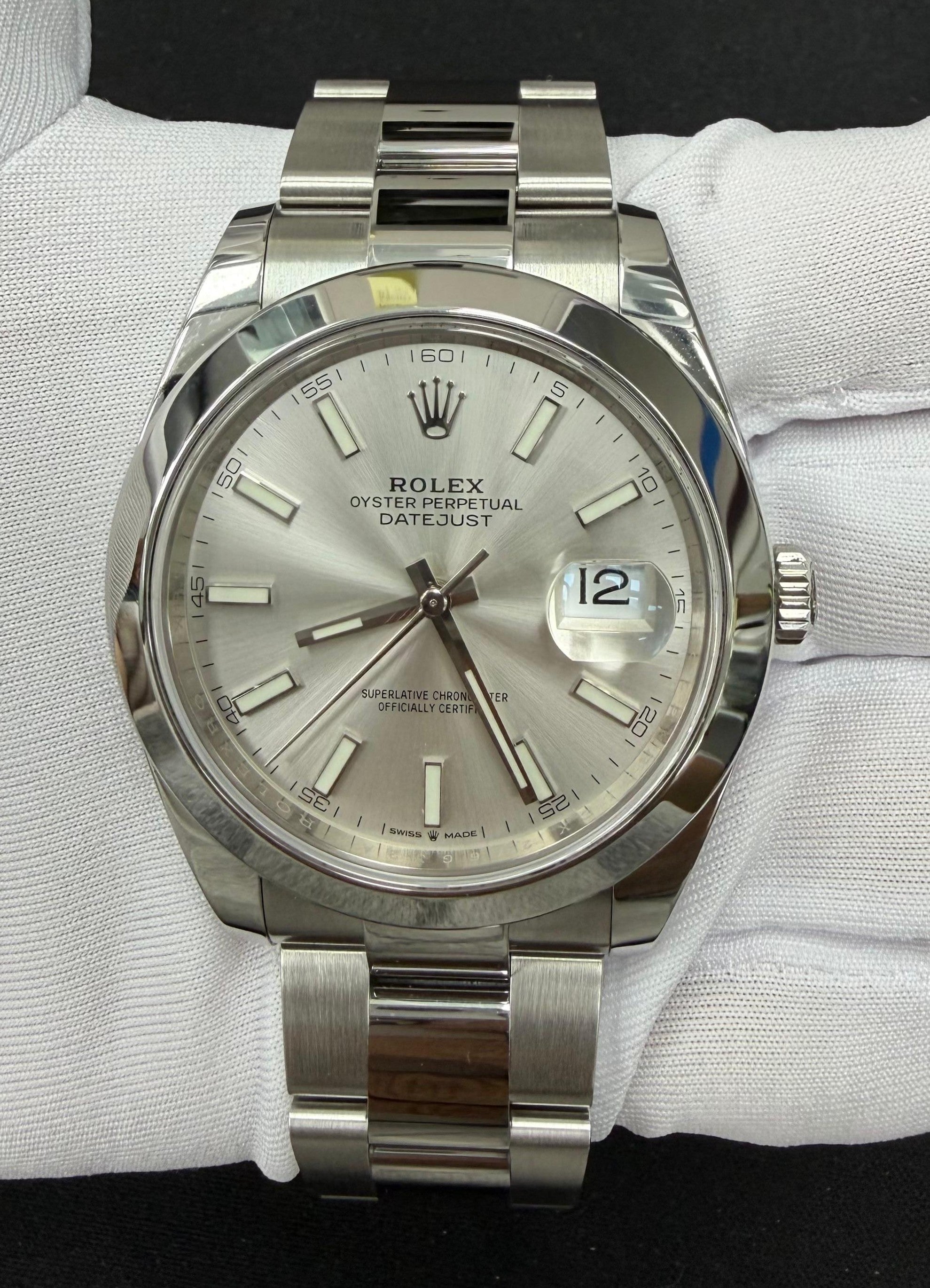 Rolex Datejust II 41mm Stainless Steel Silver Dial Ref. 126300