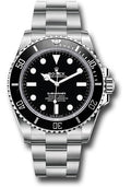 Rolex Submariner No Date 41mm Stainless Steel Black Dial Ref. 124060