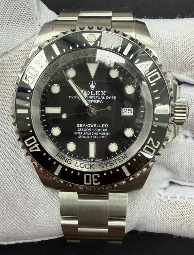 Rolex Sea Dweller 44mm Stainless Steel Black Dial Ref. 126660