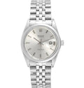 Rolex Oysterdate 34mm Stainless Steel Silver Dial