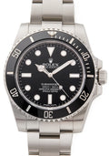 Rolex Submariner No Date 40mm Stainless Steel Black Dial Ref. 114060