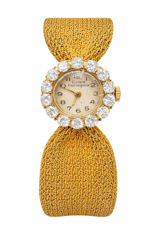 Girard Perregaux Cocktail 15.5mm 18K Yellow Gold White Dial