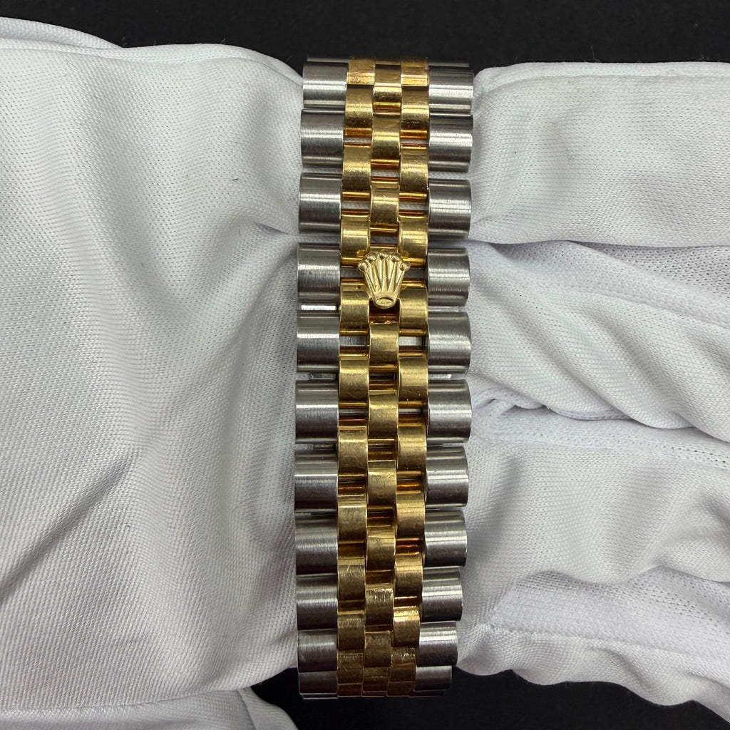 Rolex Datejust 36mm Two-Tone 18K Yellow Gold & Steel Champagne Dial Ref. 116263